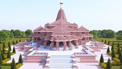 Photo of   राम मंदिर और चारों ओर आयताकार परकोटा